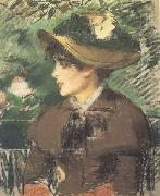 Edouard Manet Sur le banc (mk40) oil painting